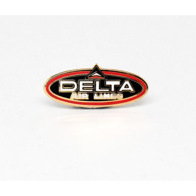Delta 1950's Logo Pin
