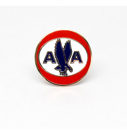American 1960's Logo Pin