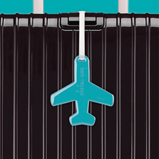 Airplane Luggage Tag