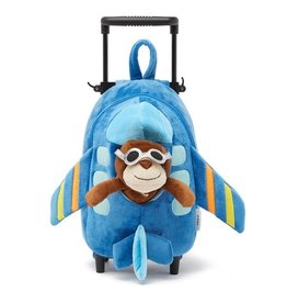 Aviator Monkey Rolling Backpack