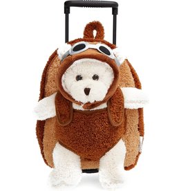 Aviator Bear Rolling Backpack