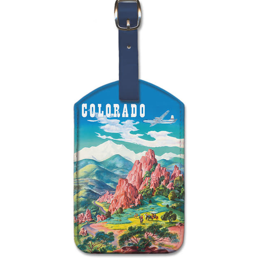 Colorado Garden of Gods Luggage Tag