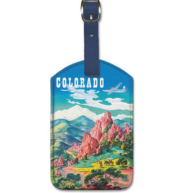 Colorado Garden of Gods Luggage Tag