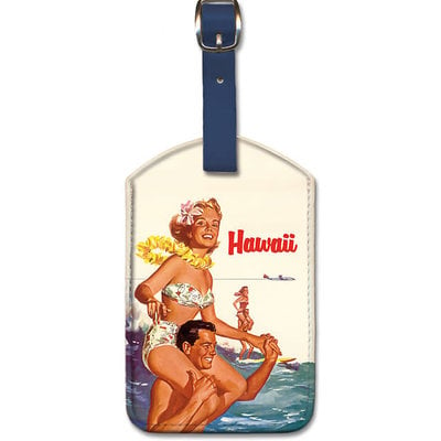 Northwest Orient Hawaii Luggage Tag