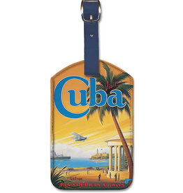 Visit CUBA Pan Am Luggage Tag