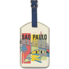 Brazil, Sao Paulo Luggage Tag