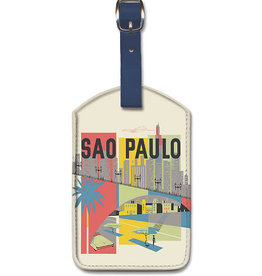 Sao Paulo, Brazil Luggage Tag