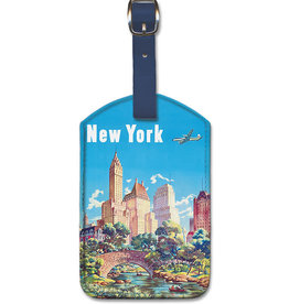 New York Central Park Manhattan Luggage Tag