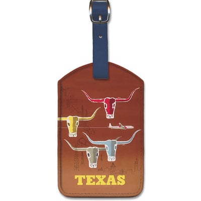 Texas Longhorns Luggage Tag