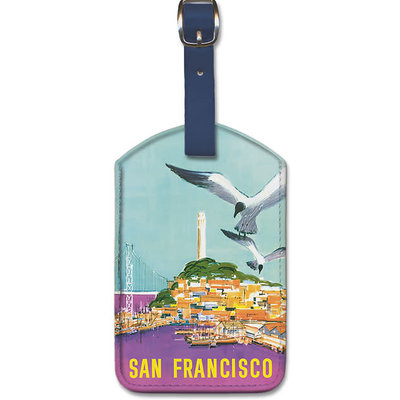 Luggage Tag American Airlines Wharf San Francisco