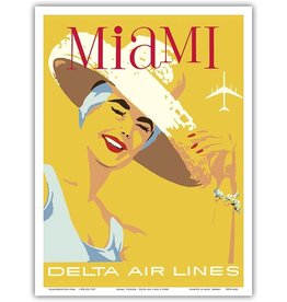 Delta Air Lines Miami, Florida Print