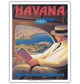 Pan Am Havana Cuba Print