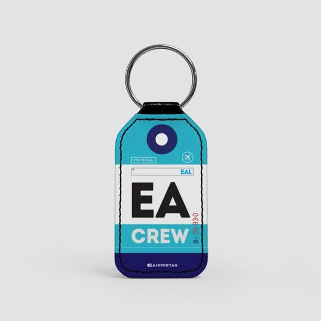 AT-2 EA CREW Faux Leather Key Chain-DNR
