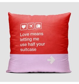 VAL Love means... Pillow Cover