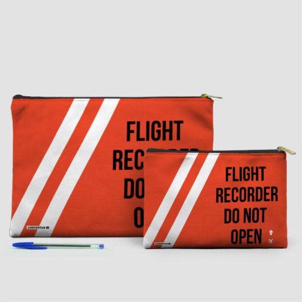 Flight Recorder Pouch -Large