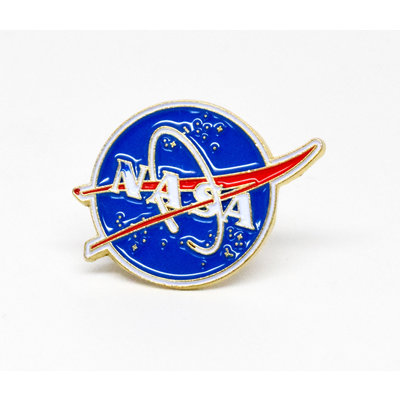 NASA Meatball Enamel Pin