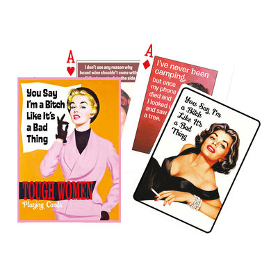 WHAU- Tough Women Playing Cards
