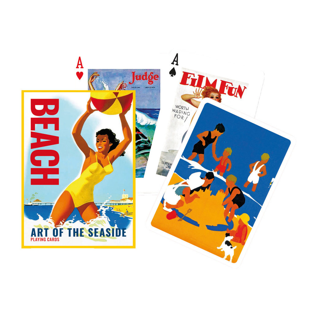 WHAU- Beach Playing Cards