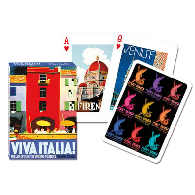 WHAU- Playing Cards Viva Italia