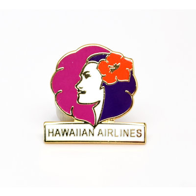 Hawaiian current Logo Pin Collectors