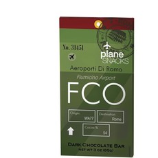 WHPWNS- Plane Snacks FCO Dark Chocolate Bar