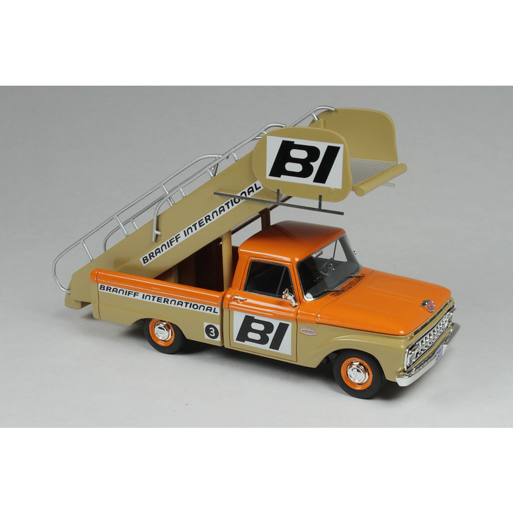 1GCM- 1965 Ford F-100 Braniff  International Airport Stairs Truck*