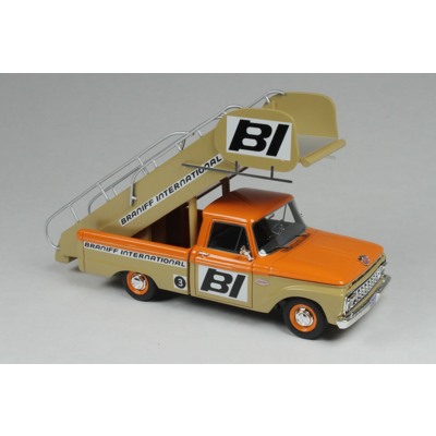 1GCM- 1965 Ford F-100 Braniff Airport Stairs Truck*
