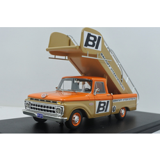 1GCM- 1965 Ford F-100 Braniff  International Airport Stairs Truck*