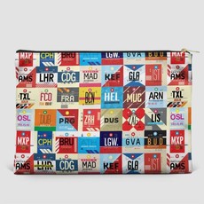 World Airports Pouch -Large