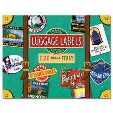 Ciao Bella Italy Luggage Labels