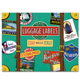 Ciao Bella Italy Luggage Labels