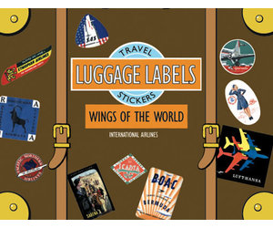 WINGS OF THE WORLD Vintage Travel Stickers