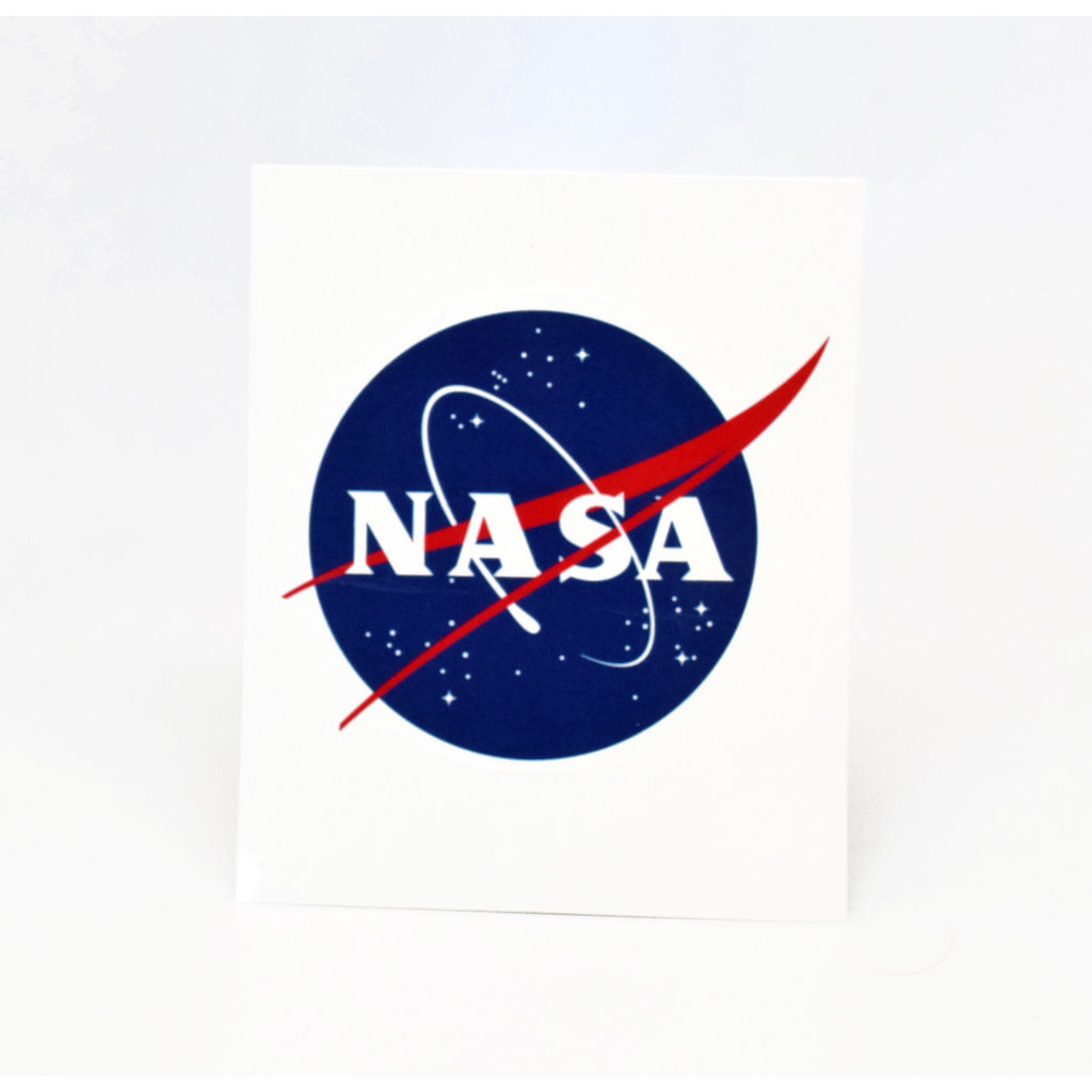 MADE IN US NASA MEATBALL LOGO SPACE SHUTTLE APOLLO BUMPER STICKER DECAL ZAP  WOW