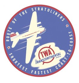 TWA Stratoliner Sticker