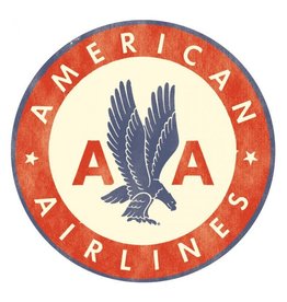 American Airlines Baggage Tag Sticker