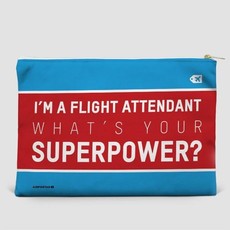 I'm a Flight Attendant Pouch-Large