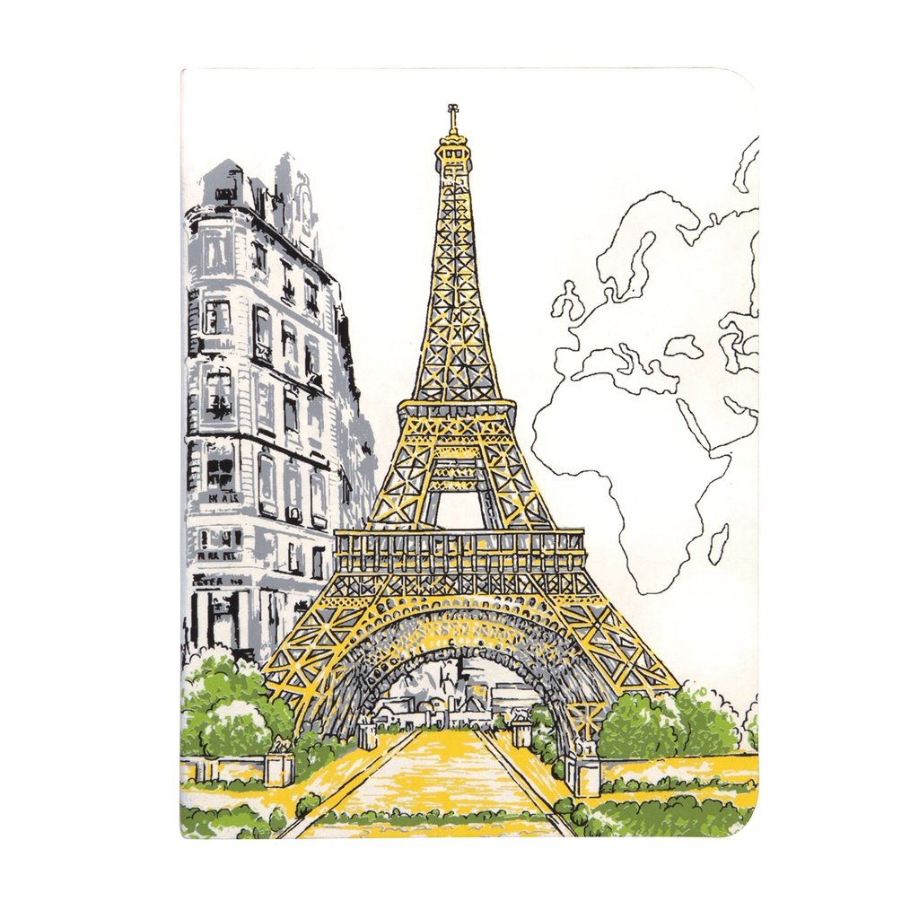 Paris Eiffel Tower Handmade Travel Journal