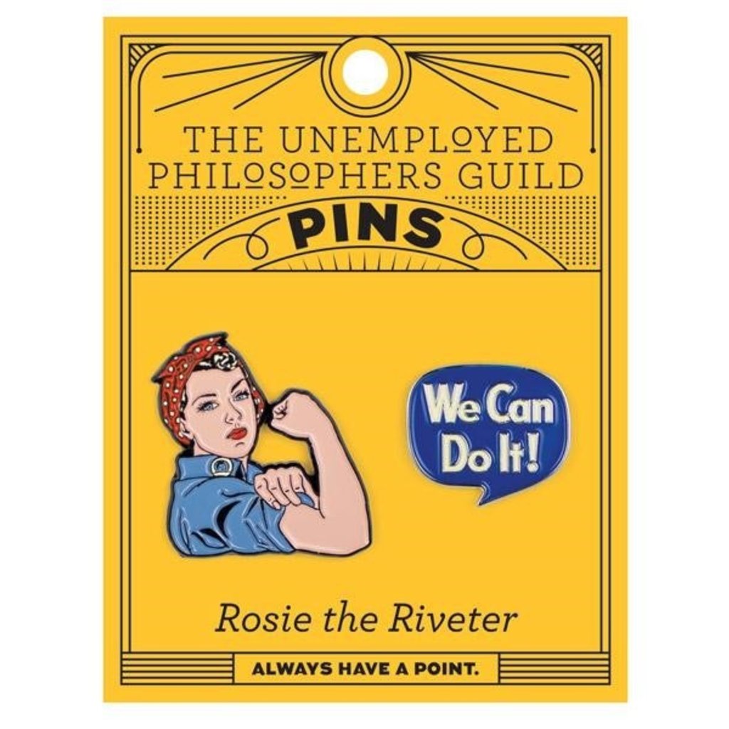 UPG- Rosie & We Can Do It Enamel Pin Set