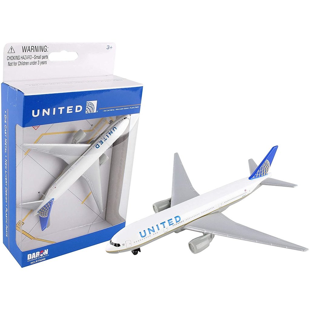 Airplane Play Toy United Airlines