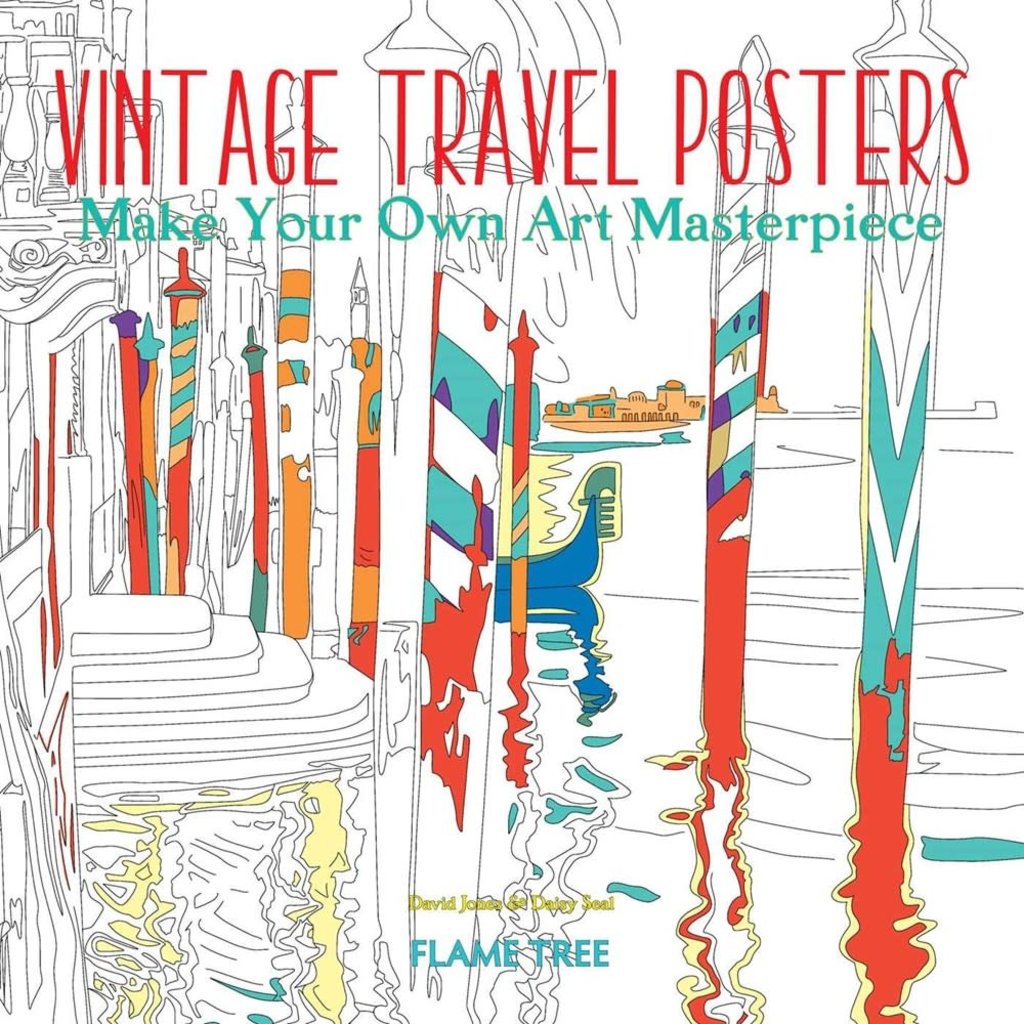 Vintage Travel Posters (Art Colouring Book)