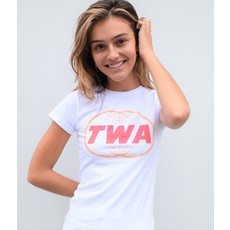 TWA Double Globe Logo Womens T-shirt