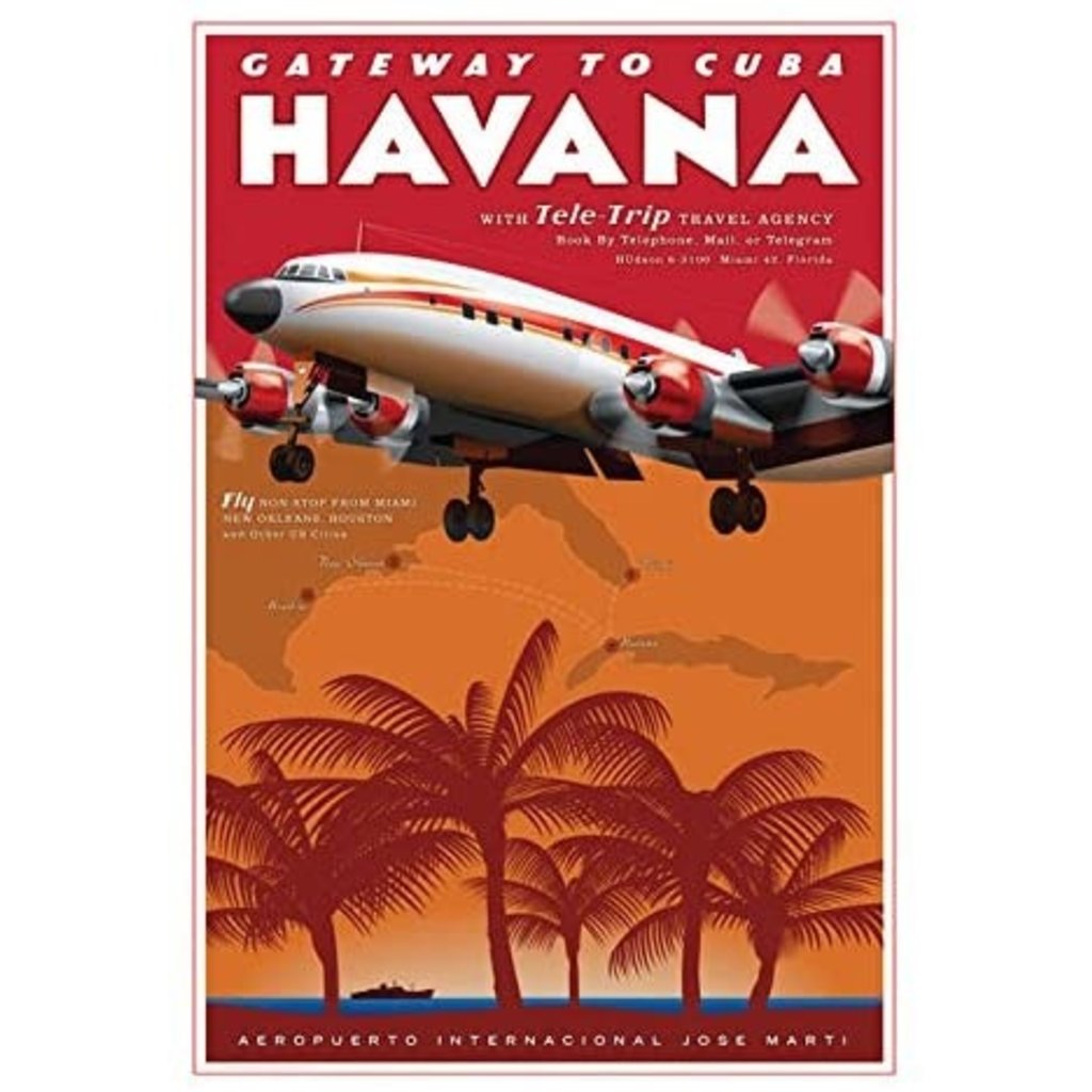 WHJAA Getaway to Cuba Havana Art Print