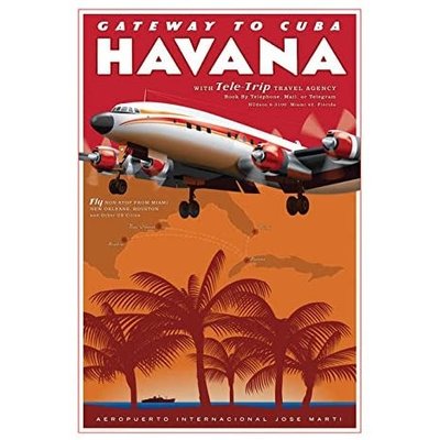 WHJAA Getaway to Cuba Havana Art Print