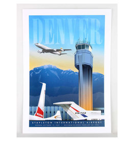 JAA Denver Stapleton International Airport Art Print