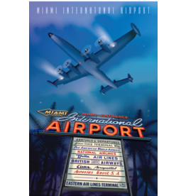 WHJAA MIA Miami International Airport Art Print