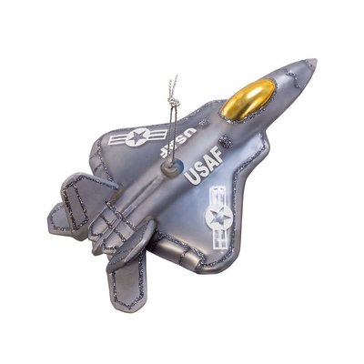 Noble Gems US Air force Fighter Plane Ornament