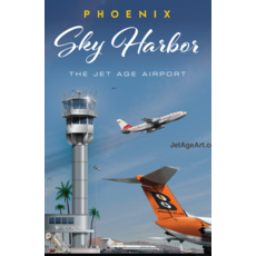 JAA PHX Phoenix Sky Harbor Art Print