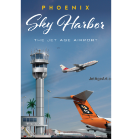 JAA PHX Phoenix Sky Harbor Art Print