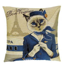 WHYW- CatAir Tapestry Cushion Cover