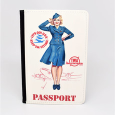 TWA Pin Up Girl Passport Case